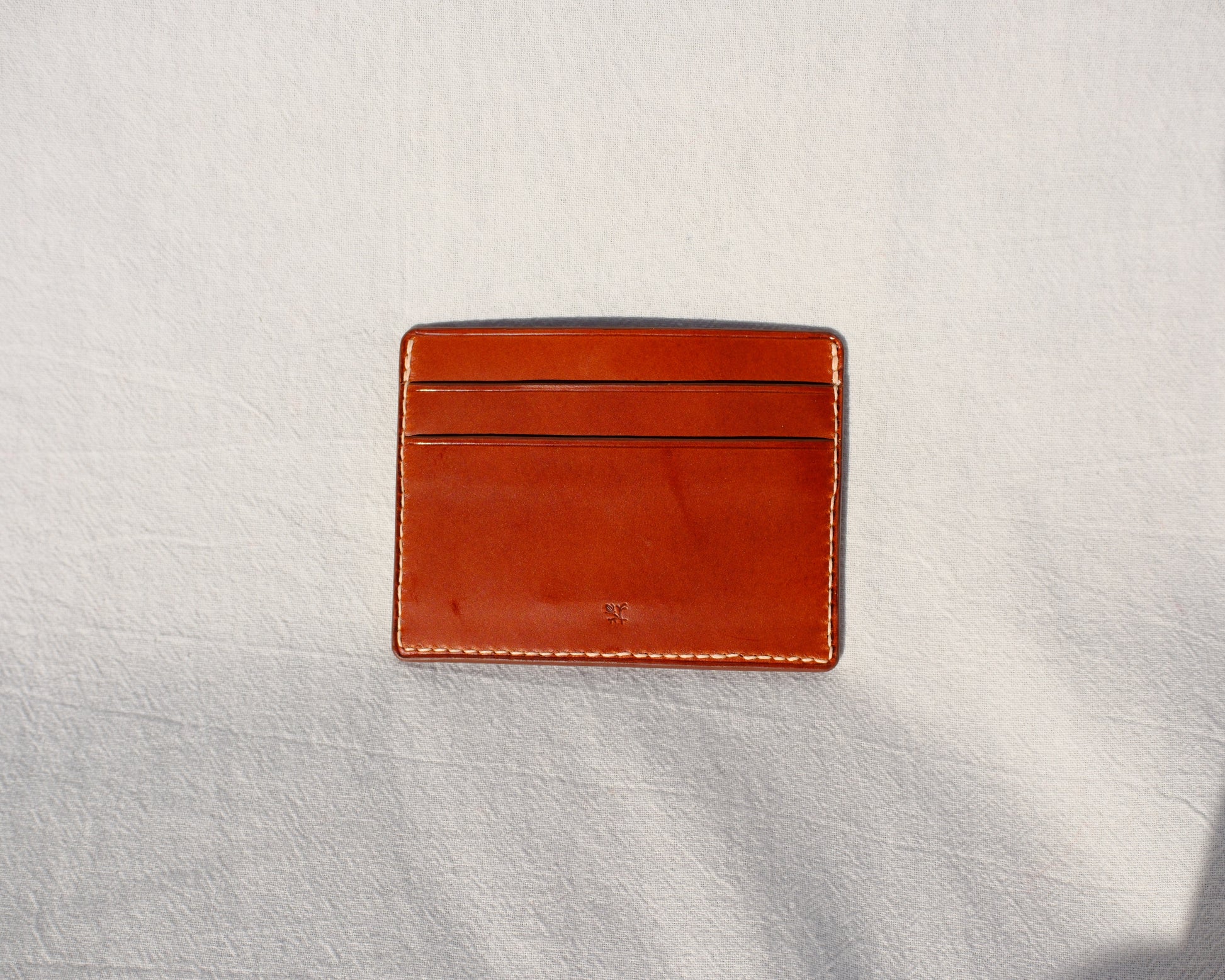 Line Card Holder - Cognac
