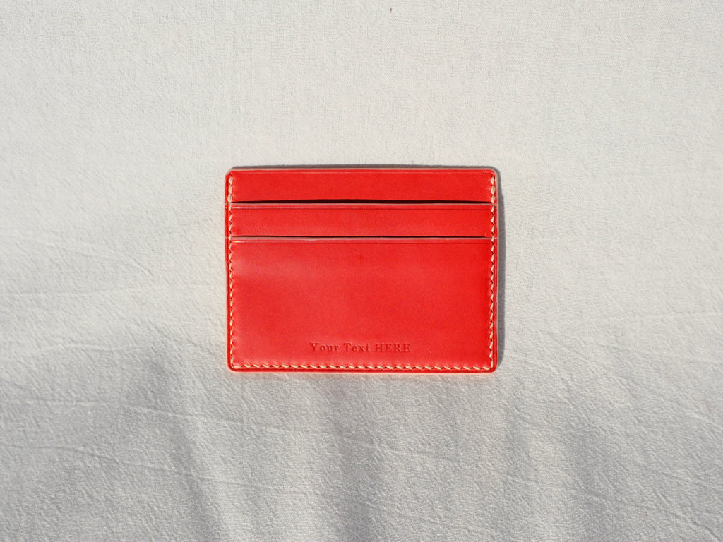 Line Card Holder - Red
