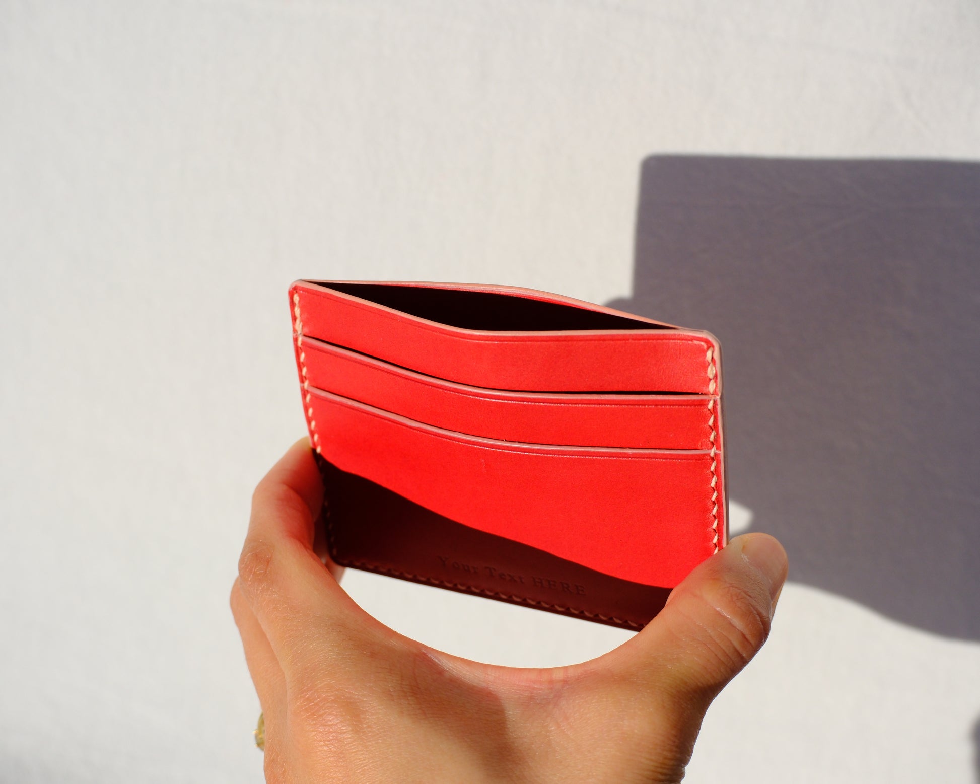 Line Card Holder - Red