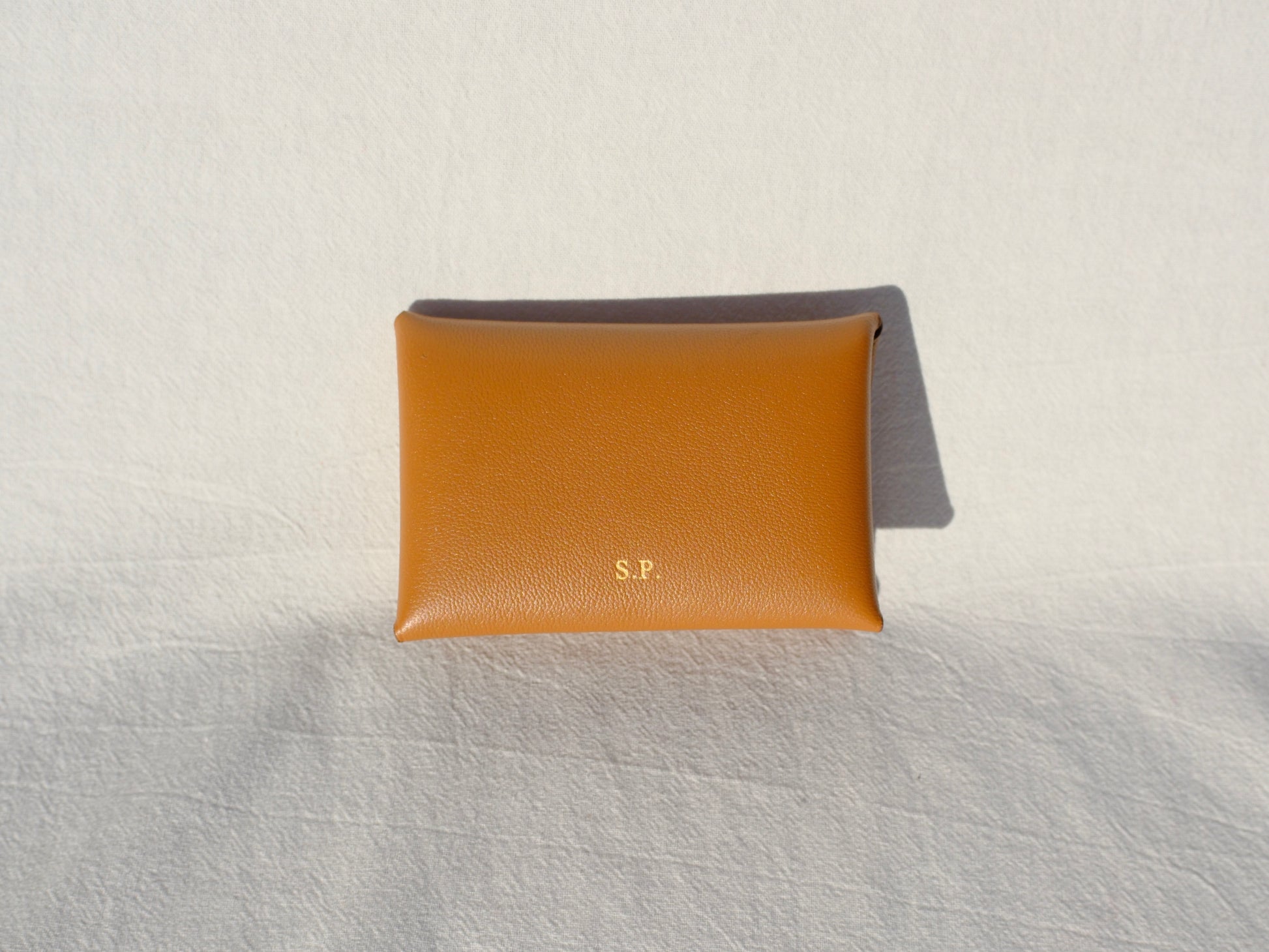 Supple Biz Card Holder - Gold