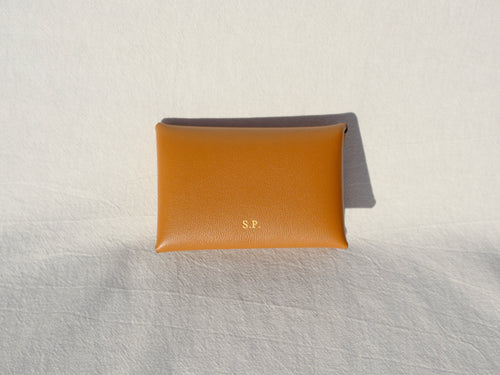 Supple Biz Card Holder - Gold