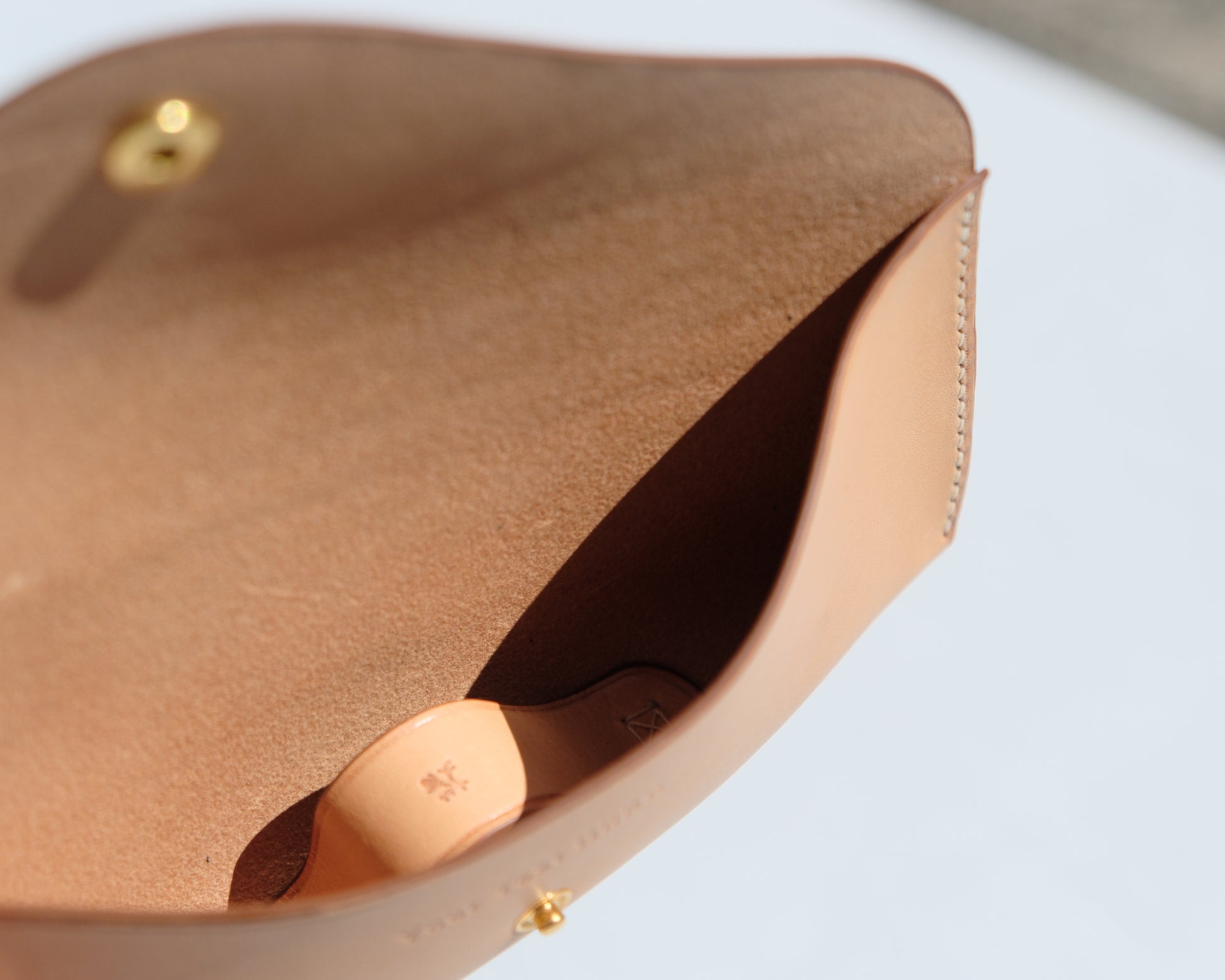 Snap Pocket Eyeware Case - Natural