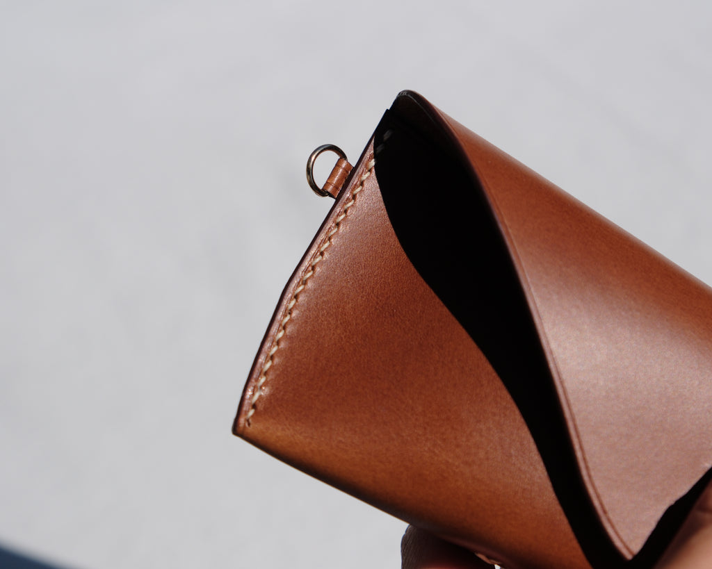 Snap Pocket Eyeware Case - Cognac
