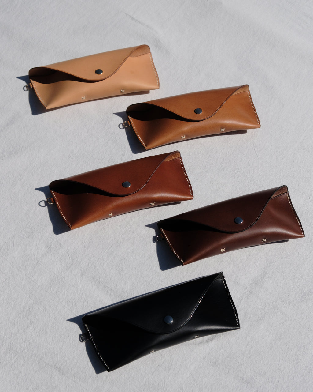 Snap Pocket Eyeware Case - Brown