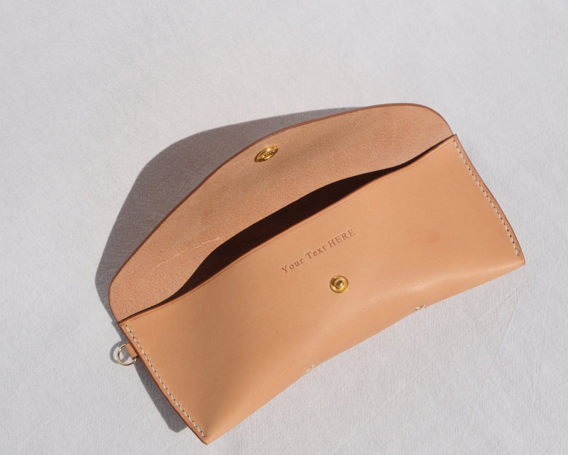 Snap Pocket Eyeware Case - Natural