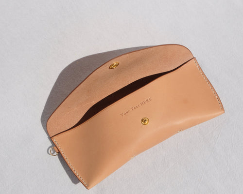Snap Pocket Eyeware Case - Natural