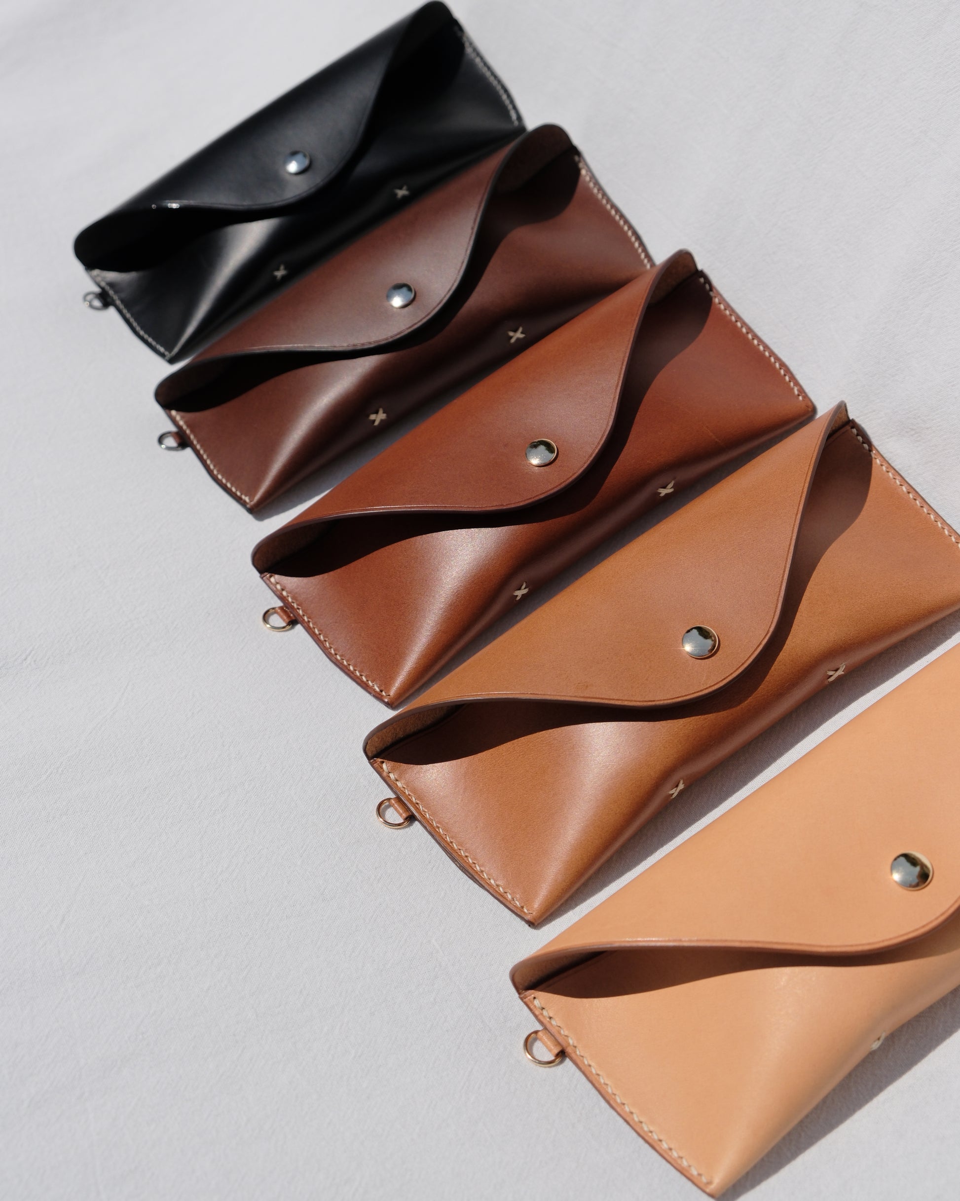 Snap Eyewear Case - Cognac