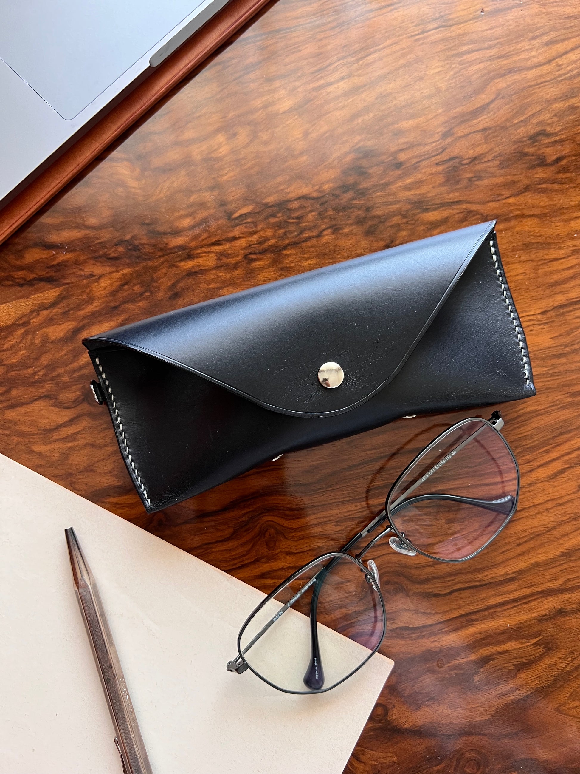 Snap Pocket Eyeware Case - Black