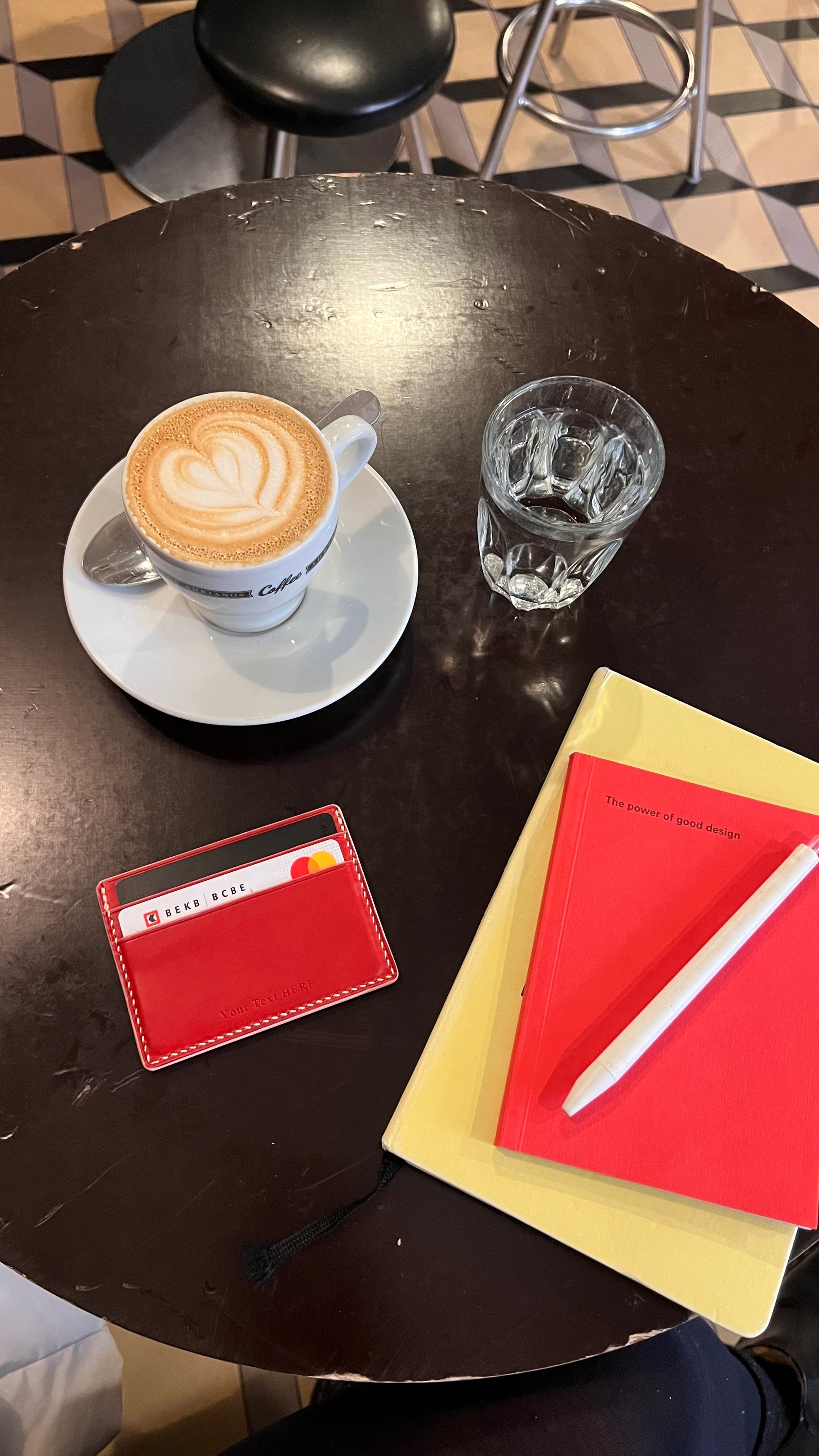 Line Card Holder - Red